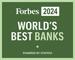 Forbes 2024 World's Best Banks logo